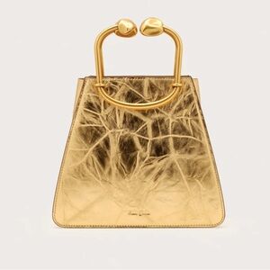 NWT - Cult Gaia - Maxine Gold Bag